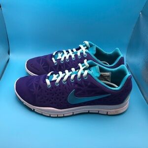 Nike Free TR fit 3 womens purple sneakers size 6.5